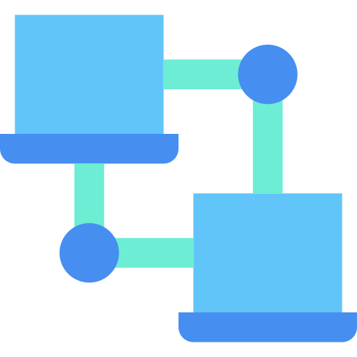 réseau local Generic Blue Icône
