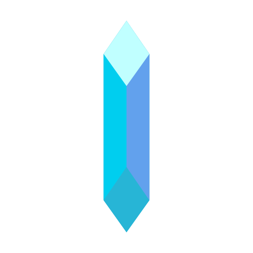 結晶 Generic color fill icon