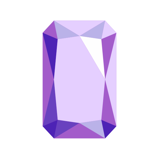 結晶 Generic color fill icon