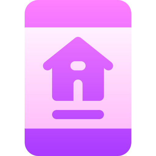 real estate Basic Gradient Gradient иконка