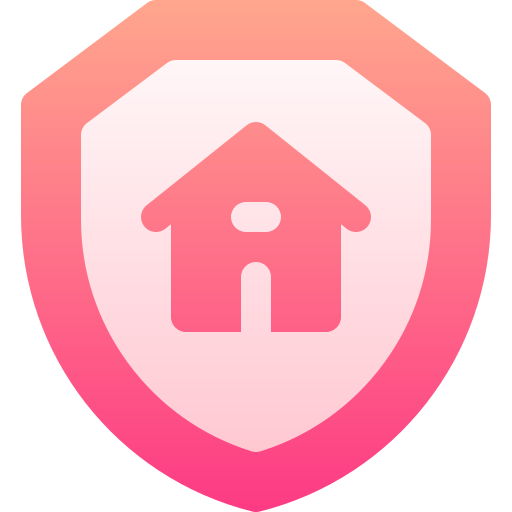 House insurance Basic Gradient Gradient icon