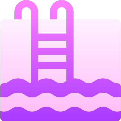 Swimming pool Basic Gradient Gradient icon