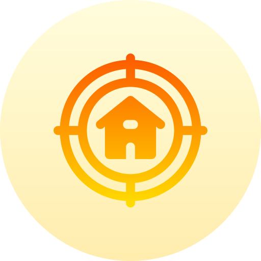 objetivo Basic Gradient Circular icono