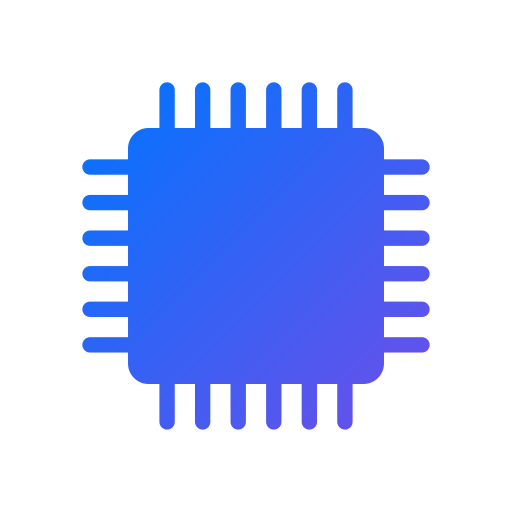 chipsatz Generic Flat Gradient icon