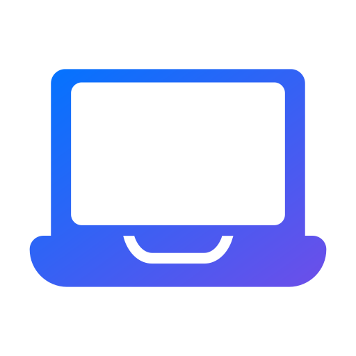 Laptop Generic Flat Gradient icon