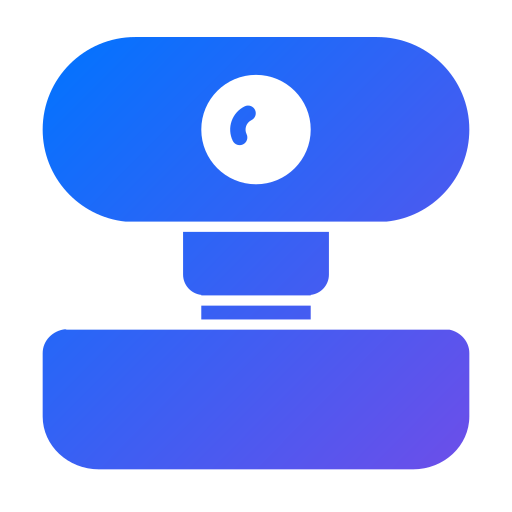 Web cam Generic Flat Gradient icon