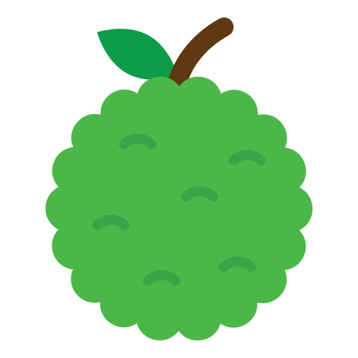 pomme à la crème Generic Flat Icône