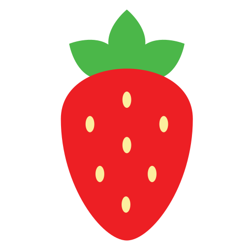 fraise Generic Flat Icône
