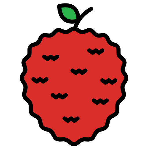Lychee Generic Outline Color icon