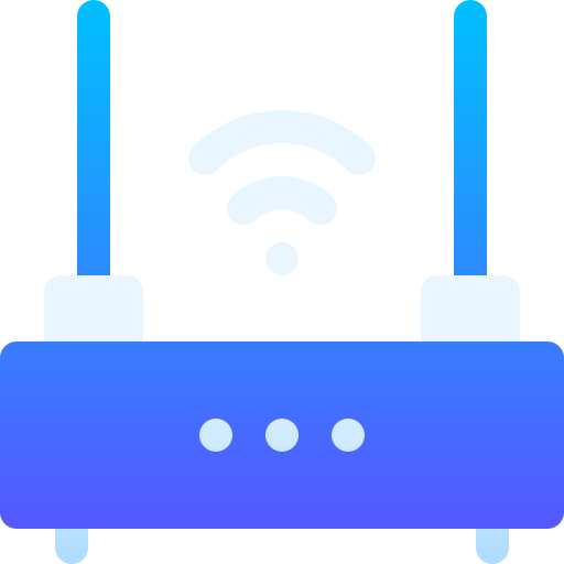 Router Basic Gradient Gradient icon