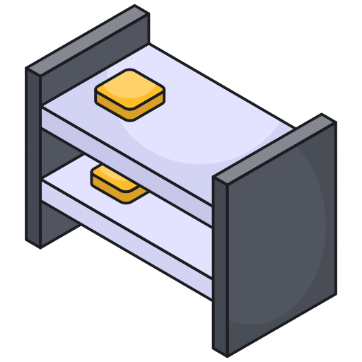 Double bed Generic Isometric icon