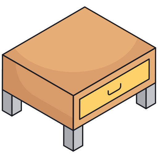 End table Generic Isometric icon