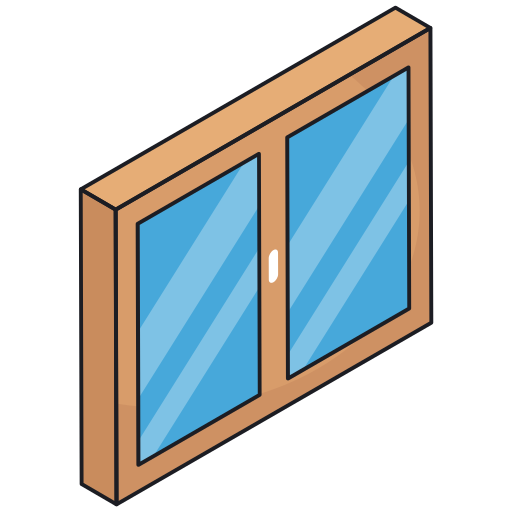 ventana Generic Isometric icono