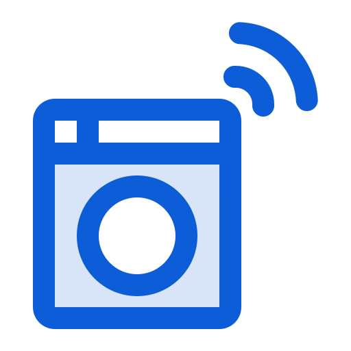 waschmaschine Generic Blue icon