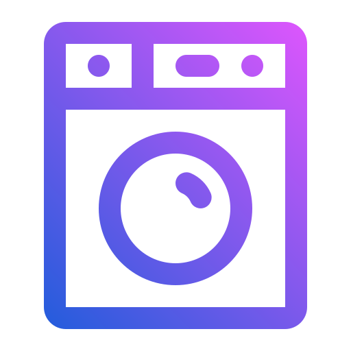 machine à laver Generic Gradient Icône