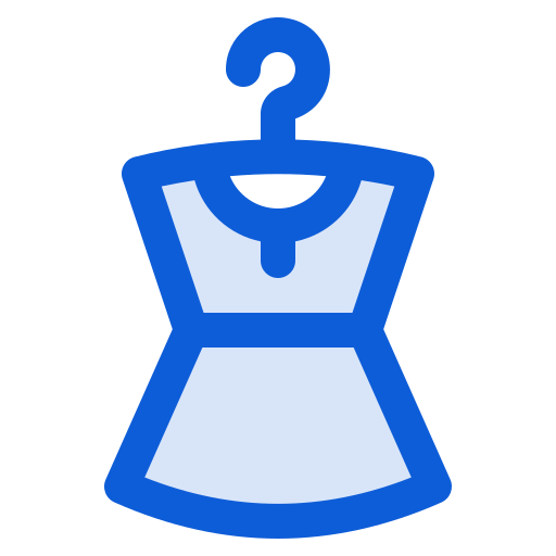 pendurar roupas Generic Blue Ícone