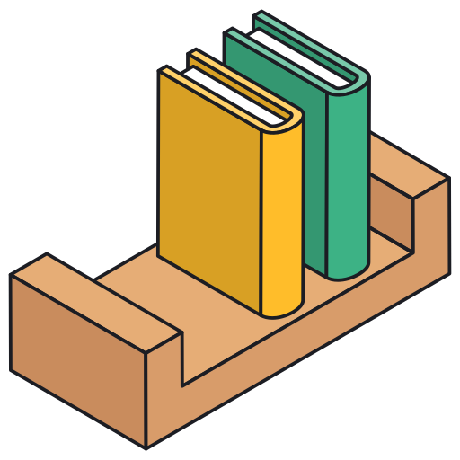 Bookcase Generic Isometric icon