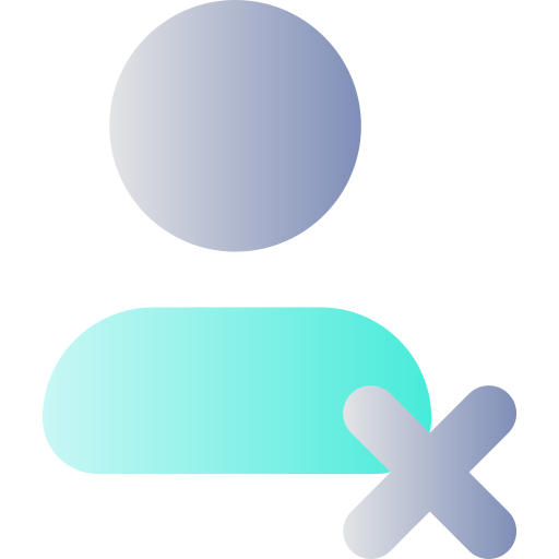 コンタクト Generic Flat Gradient icon