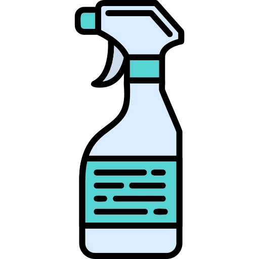 pojemnik na spray Generic Outline Color ikona