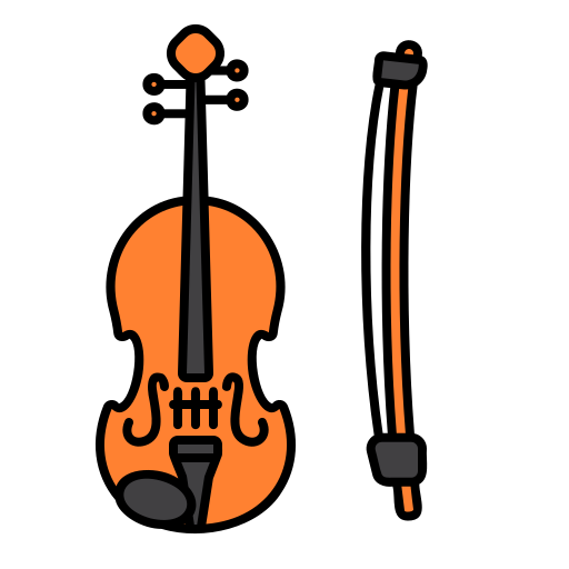 violino Generic Outline Color Ícone