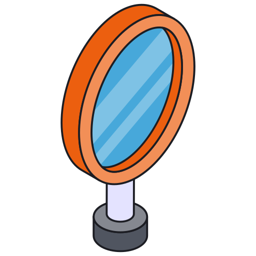 miroir Generic Isometric Icône