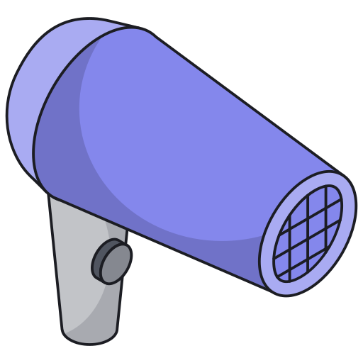 secador de pelo Generic Isometric icono