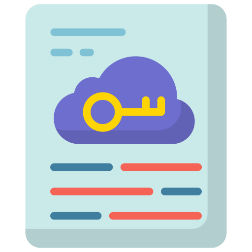 Keyword Generic Flat icon