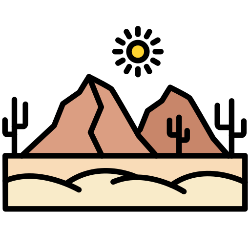 rocas Generic color lineal-color icono