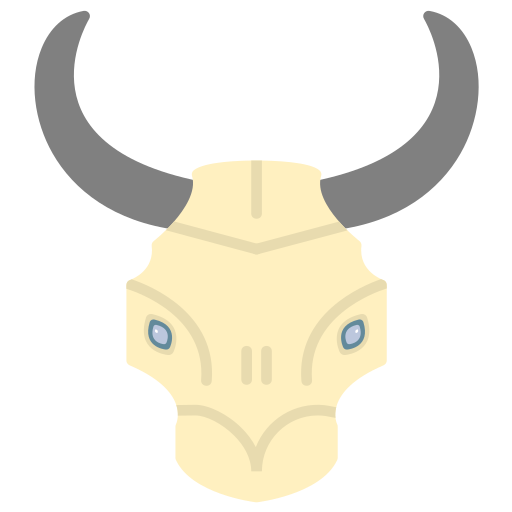 Bull Skull Generic Flat icon
