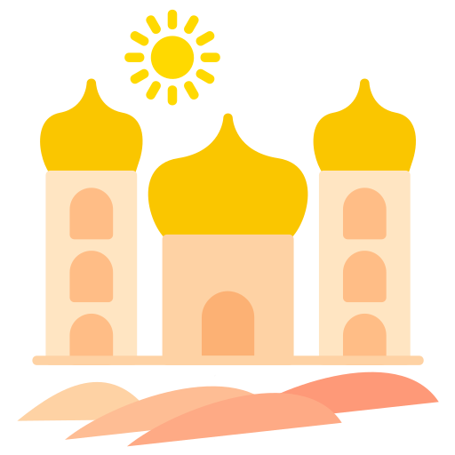 pałac Generic Flat ikona