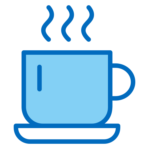 コーヒー Generic Blue icon