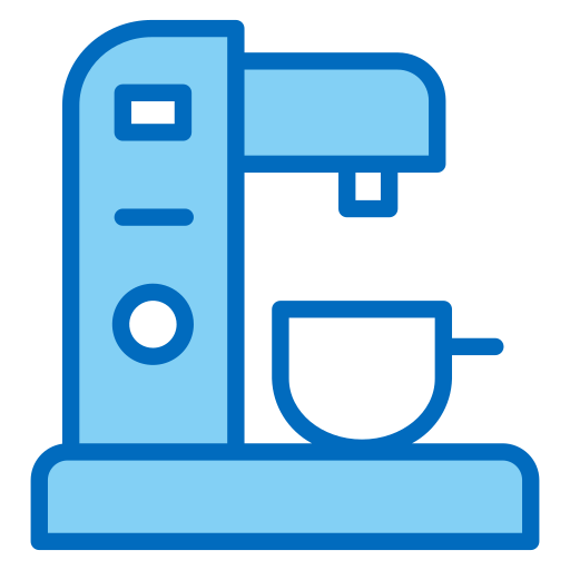 maquina de cafe Generic Blue icono