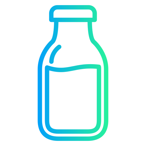 Бутылка молока Generic Gradient иконка
