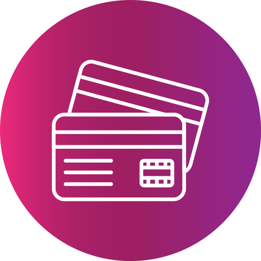 Credit card Generic Flat Gradient icon