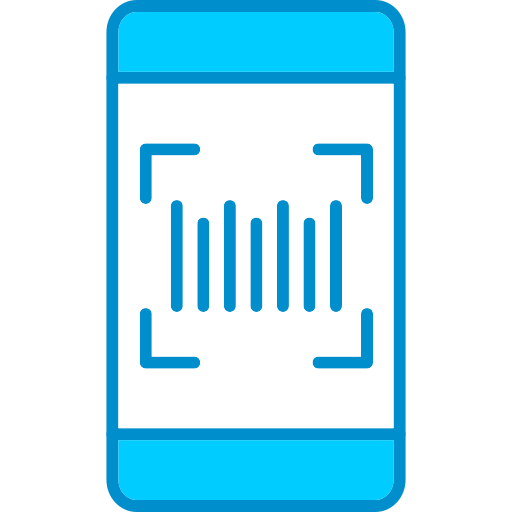 barcode Generic Blue icon