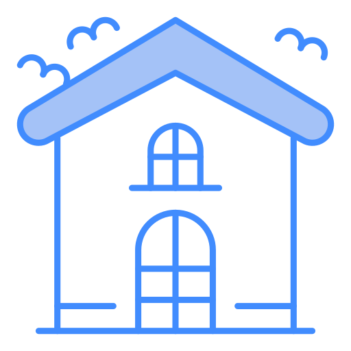 casa embrujada Generic Blue icono