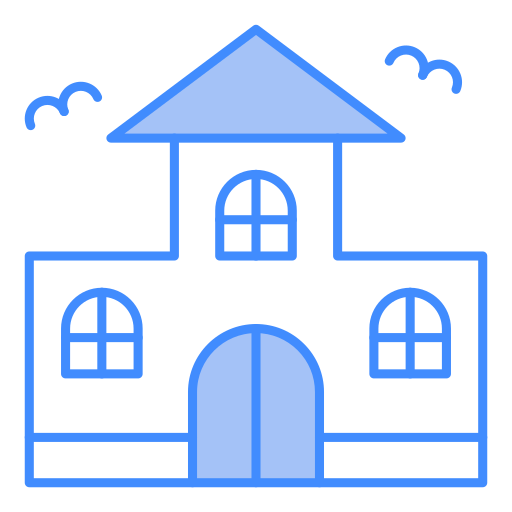 유령의 집 Generic Blue icon