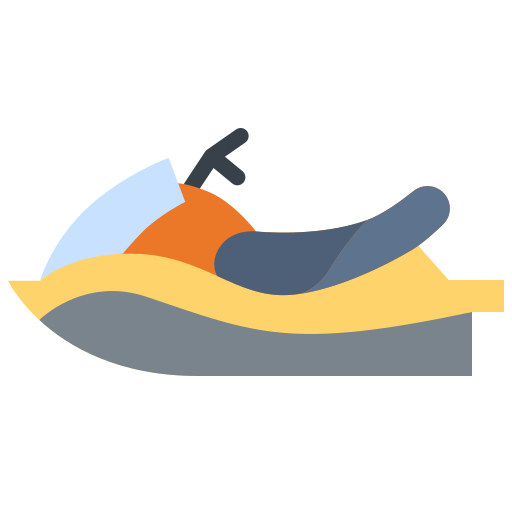 moto acuática Generic Flat icono