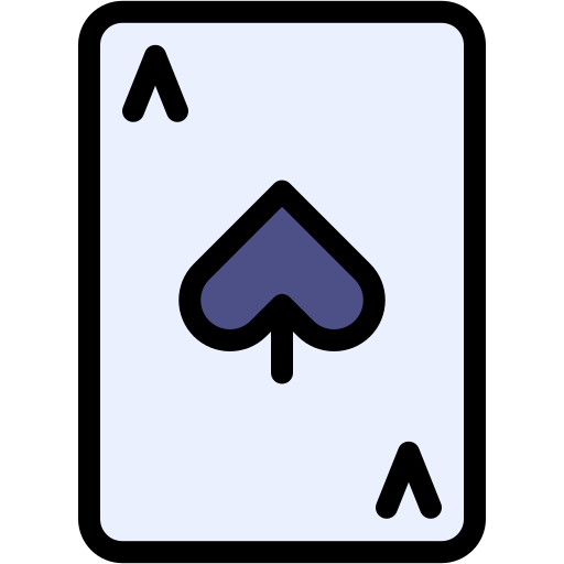 pokerkarten Generic Outline Color icon