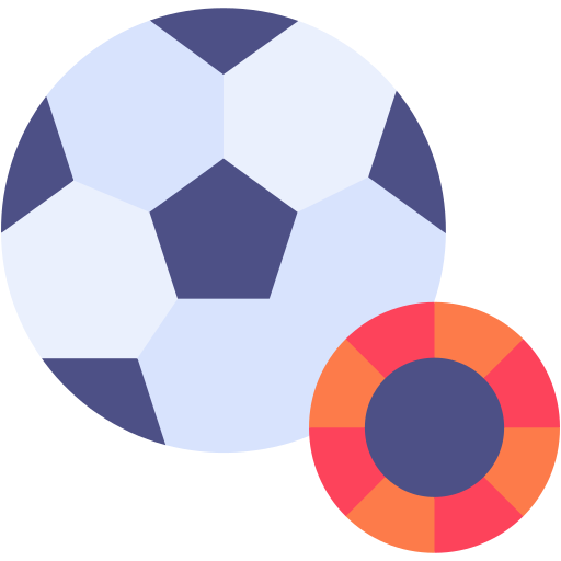 piłka nożna Generic Flat ikona