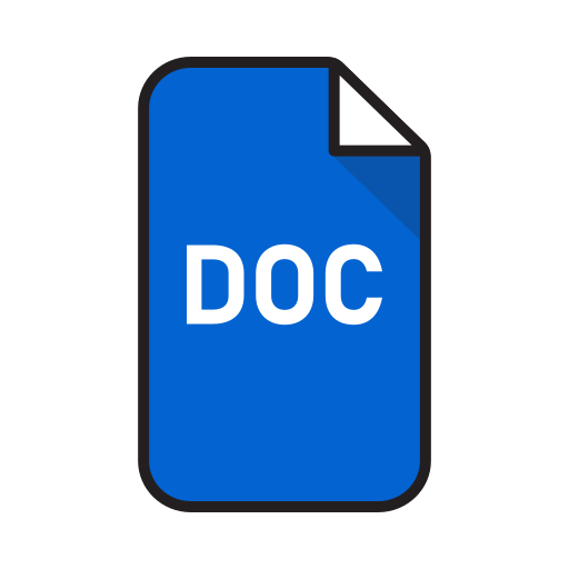 doc Generic Outline Color icono