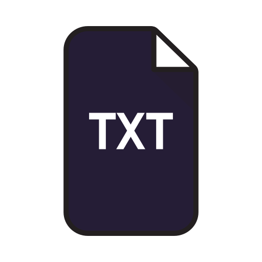 txt Generic Outline Color icon