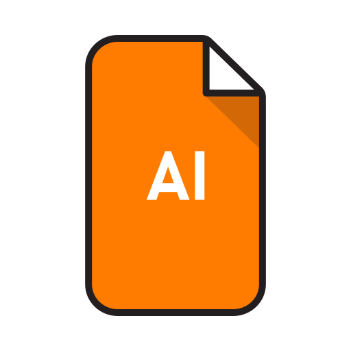 AI Generic Outline Color icon