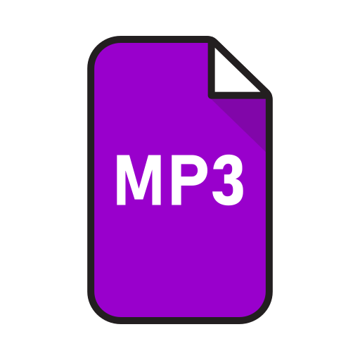 mp3 Generic Outline Color icon