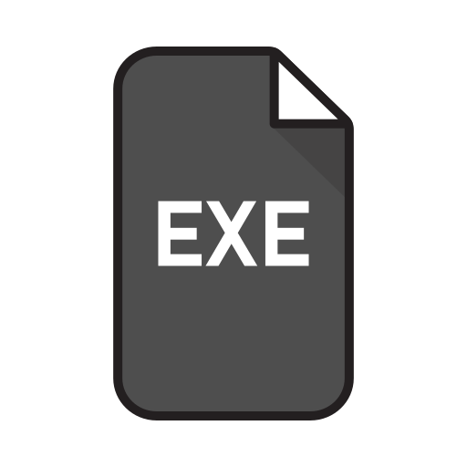 exe Generic Outline Color icono