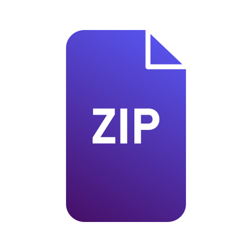 zip *: français Generic Flat Gradient Icône