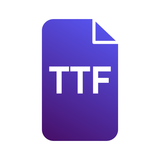ttf Generic Flat Gradient Icône