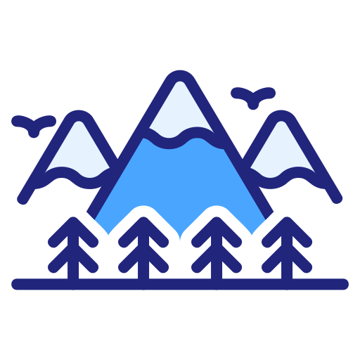 Rocky mountains Generic Blue icon