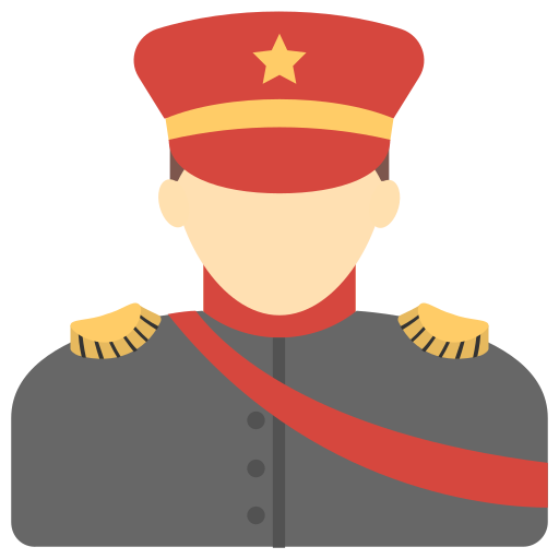 oficer Generic Flat ikona