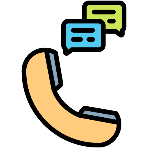 Answer phone Generic Outline Color icon